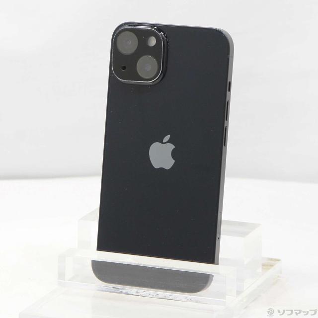 (中古)Apple iPhone14 128GB ミッドナイト MPUD3J/A SIMフリー(371-ud)
