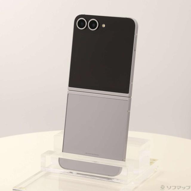 中古)SAMSUNG Galaxy Z Flip6 256GB シルバーシャドウ SM-F741QZSASJP