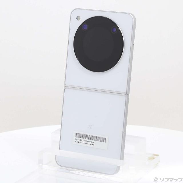 (中古)ZTE Libero Flip 128GB 白いこと YMLIBFLIP Y!mobile SIM無償性(295-ud)