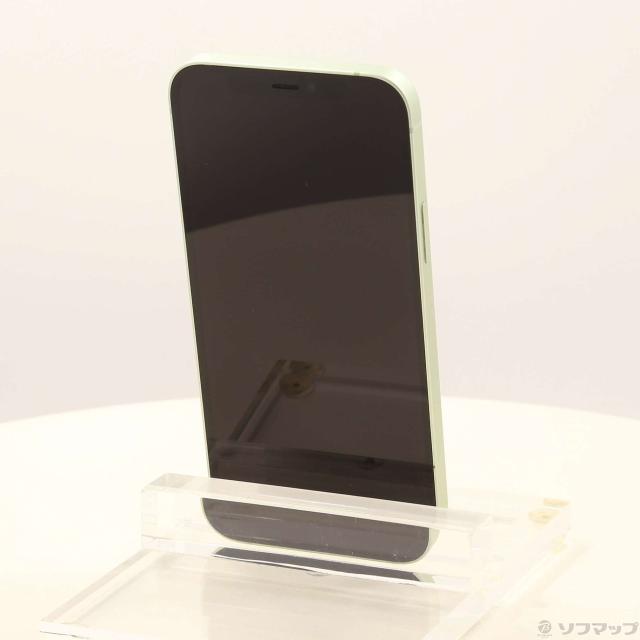 (中古)Apple iPhone12 128GB グリーン MGHY3J/A SIMフリー(368-ud)_2