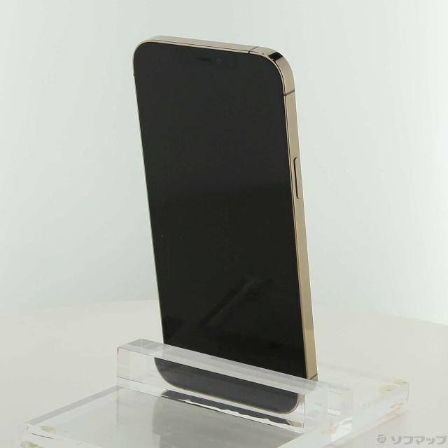 (中古)Apple iPhone12 Pro Max 256GB ゴールド MGD13J/A SIMフリー(377-ud)