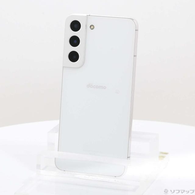 (中古)SAMSUNG GALAXY S22 256GB ファントムホワイト SC-51C docomo SIMフリー(349-ud)