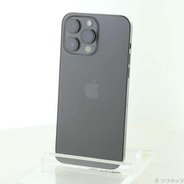 (中古)Apple iPhone14 Pro Max 512GB スペースブラック MQ9F3J/A SIMフリー(305-ud)