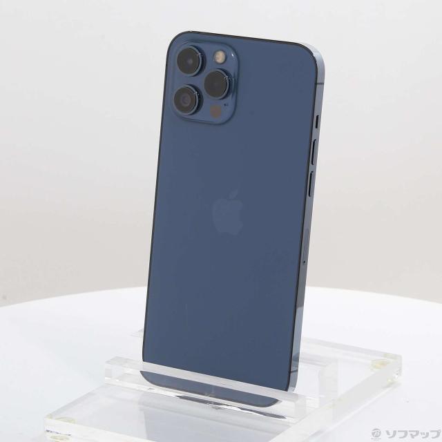 中古)Apple iPhone12 Pro Max 128GB パシフィックブルー MGCX3J⁄A 