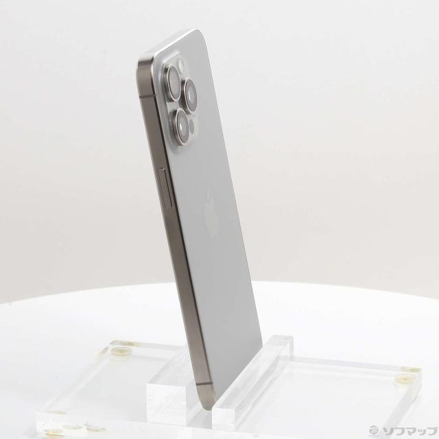 (中古)Apple iPhone15 Pro Max 256GB ナチュラルチタニウム MU6R3J/A SIMフリー(295-ud)