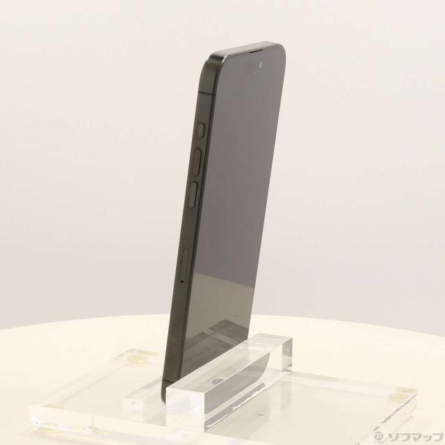 (中古)Apple iPhone15 Pro Max 256GB ブラックチタニウム MU6P3J/A SIMフリー(371-ud)