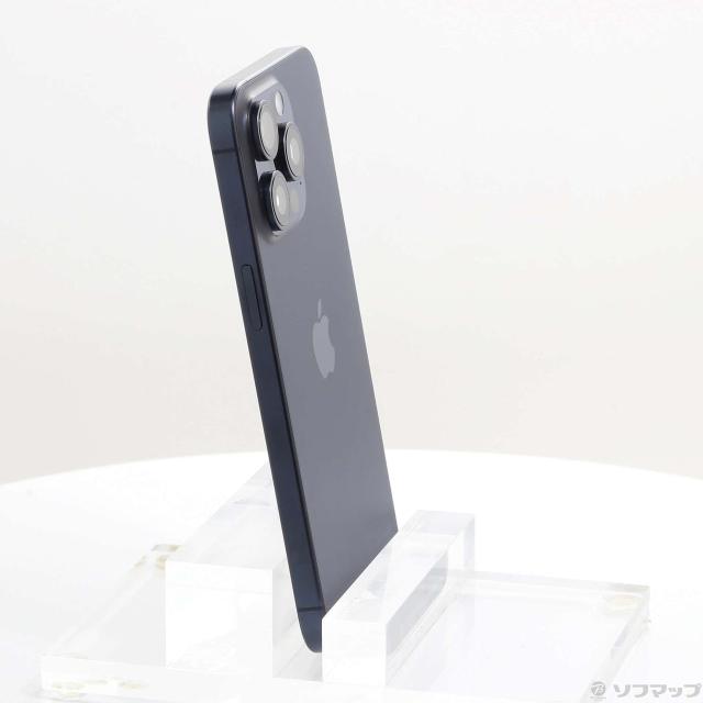 (中古)Apple iPhone15 Pro Max 256GB ブルーチタニウム MU6T3J/A SIMフリー(276-ud)
