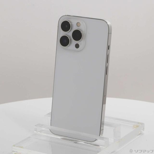 (中古)Apple iPhone13 Pro 128GB シルバー MLUF3J/A SIMフリー(305-ud)