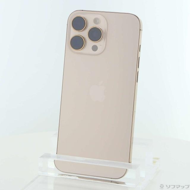 (中古)Apple iPhone16 Pro Max 256GB デザートチタニウム MYWJ3J/A SIMフリー(349-ud)