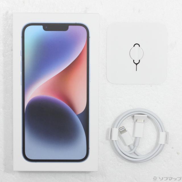 (中古)Apple iPhone14 128GB ブルー MPVJ3J/A SIMフリー(305-ud)_4