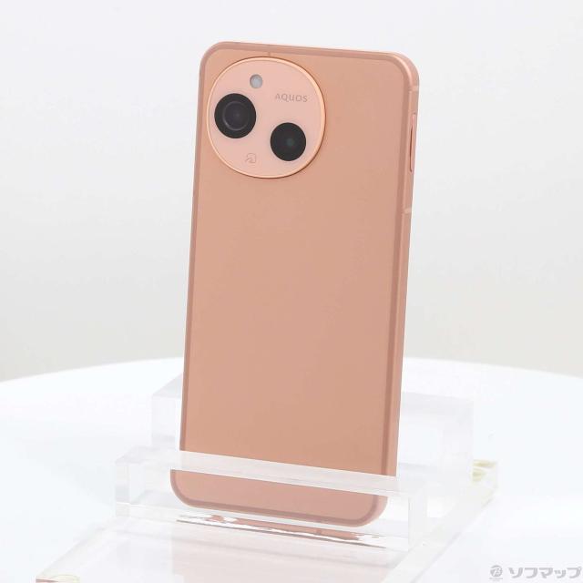 中古)SHARP AQUOS sense9 256GB コーラル SH-M29B-P SIMフリー(348-ud 