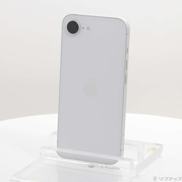 (中古)Apple iPhone16e 128GB ホワイト MD1R4J/A SIMフリー (ネットワーク利用制限▲)(262-ud)