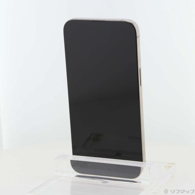 (中古)Apple iPhone15 Pro Max 256GB ナチュラルチタニウム MU6R3J/A SIMフリー(269-ud)