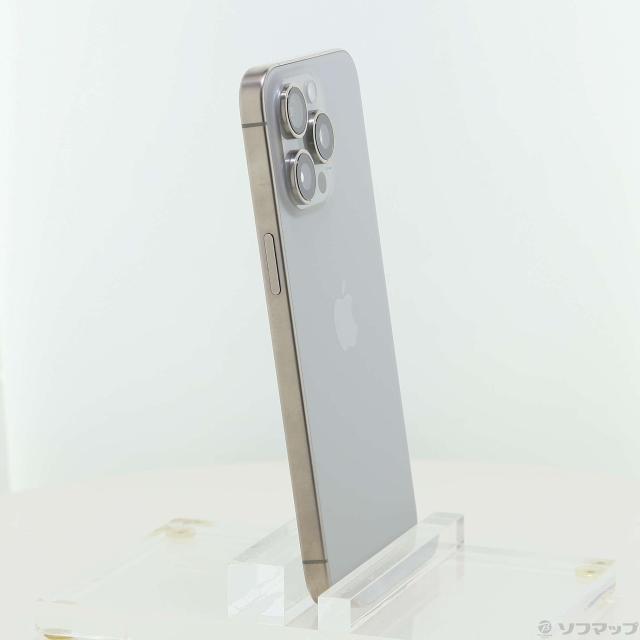 (中古)Apple iPhone15 Pro Max 256GB ナチュラルチタニウム MU6R3J/A SIMフリー(269-ud)