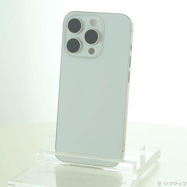 中古)Apple iPhone15 Pro 128GB ホワイトチタニウム MTU83J/A 中古)Apple iPhone15 Pro 128GB ホワイトチタニウム MTU83J/A