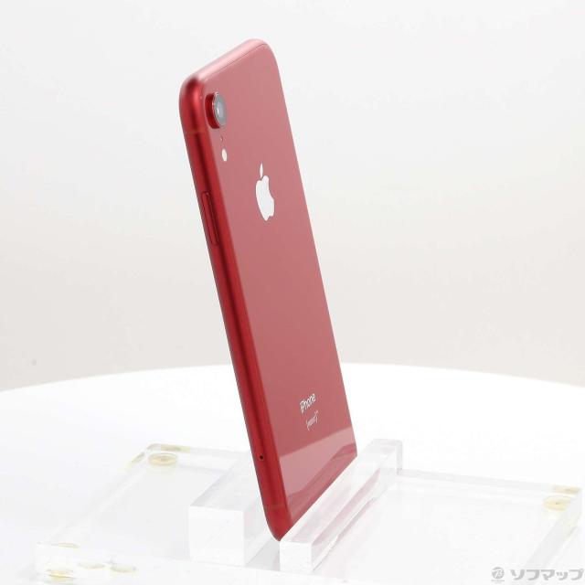 中古)Apple iPhoneXR 128GB プロダクトレッド MT0N2J/A SIMフリー(344-ud)