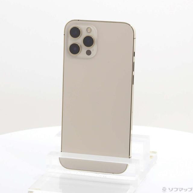 中古)Apple iPhone12 Pro Max 256GB ゴールド MGD13J/A SIM