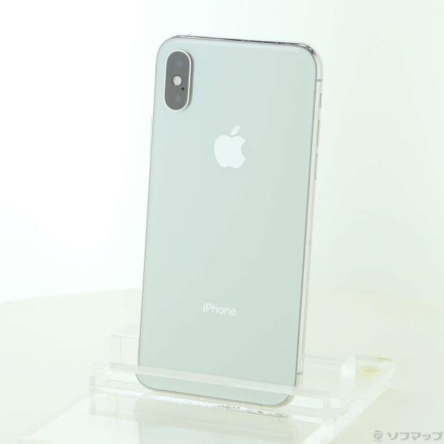 (中古)Apple iPhoneXS 256GB シルバー MTE12J/A SIMフリー(305-ud)