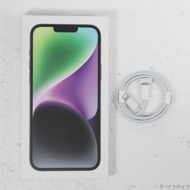 (中古)Apple iPhone14 Plus 128GB ミッドナイト MQ4A3J/A SIMフリー(269-ud)_4