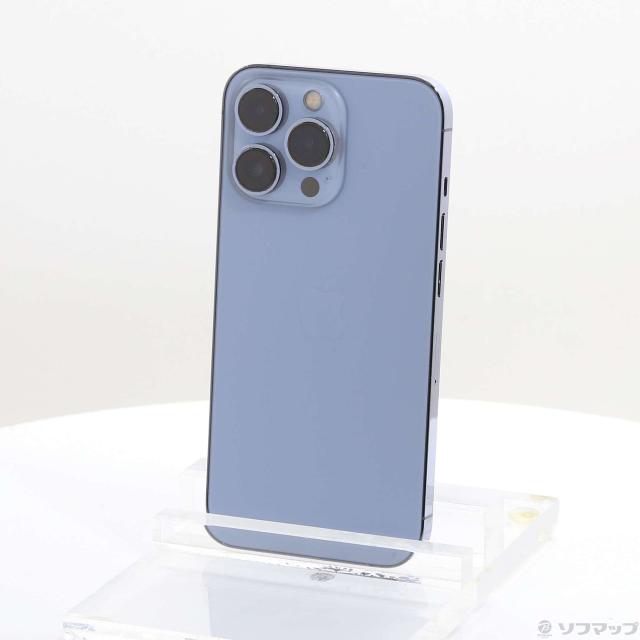 (中古)Apple iPhone13 Pro 128GB シエラブルー MLUK3J/A SIMフリー(269-ud)