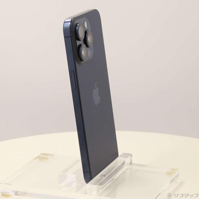 (中古)Apple iPhone15 Pro Max 256GB ブルーチタニウム MU6T3J/A SIMフリー(377-ud)