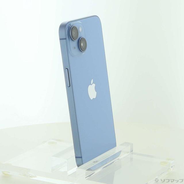 (中古)Apple iPhone14 128GB ブルー MPVJ3J/A SIMフリー(344-ud)