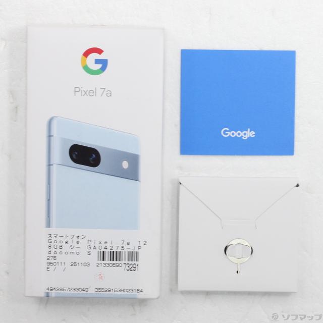 (中古)GOOGLE Google Pixel 7a 128GB シー GA04275-JP docomo SIMフリー(348-ud)_4