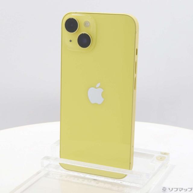 中古)Apple iPhone14 128GB イエロー MR3Q3J/A SIMフリー(295-ud 