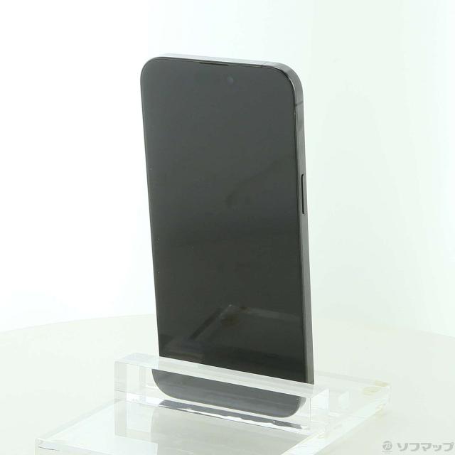 (中古)Apple iPhone15 Pro Max 256GB ブラックチタニウム MU6P3J/A SIMフリー(348-ud)