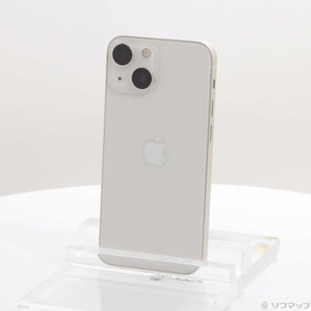 (中古)Apple iPhone13 mini 256GB スターライト MLJK3J/A SIMフリー(348-ud)