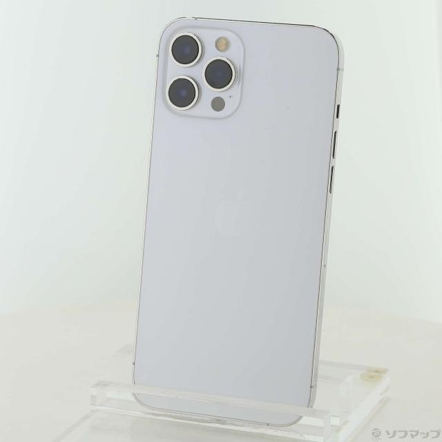 (中古)Apple iPhone12 Pro Max 128GB シルバー MGCV3J/A SIMフリー(344-ud)