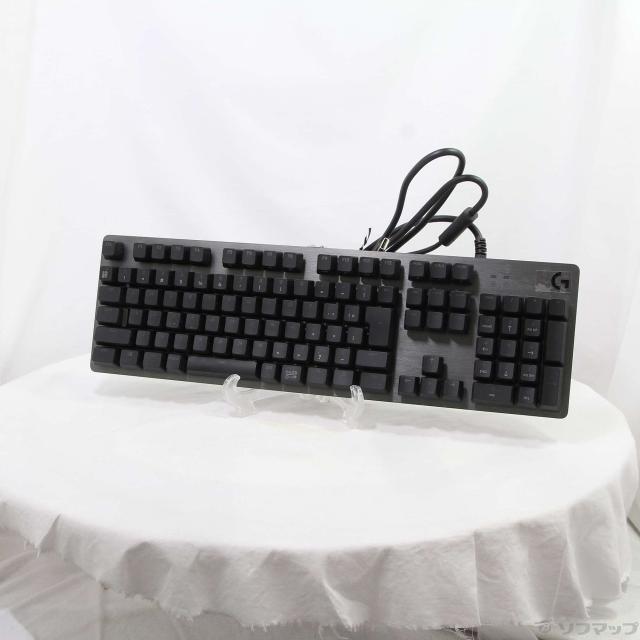 (中古)logicool G521 Carbon RGBメカニカルゲーミングキーボード リニア 赤軸(262-ud)