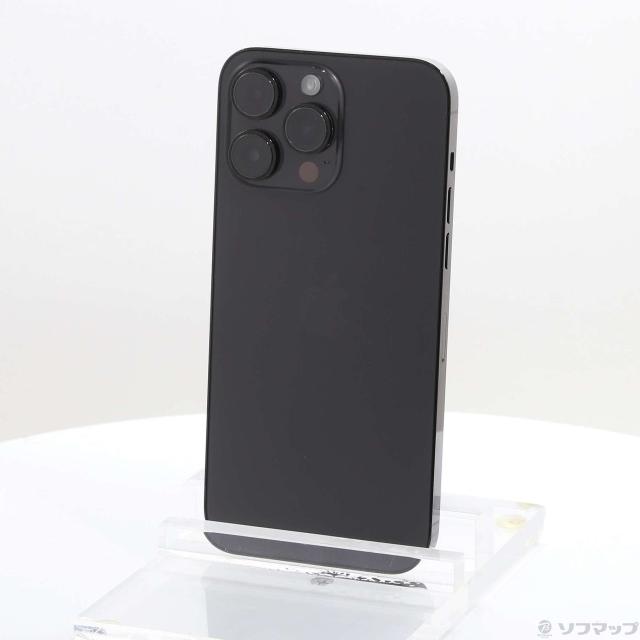 (中古)Apple iPhone14 Pro Max 512GB スペースブラック MQ9F3J/A SIMフリー(297-ud)