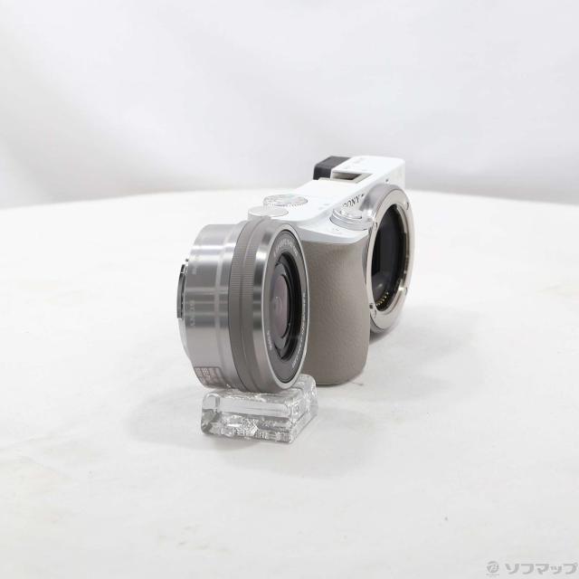 (中古)SONY α6100 ILCE-6100L パワーズームレンズキット ホワイト(269-ud)
