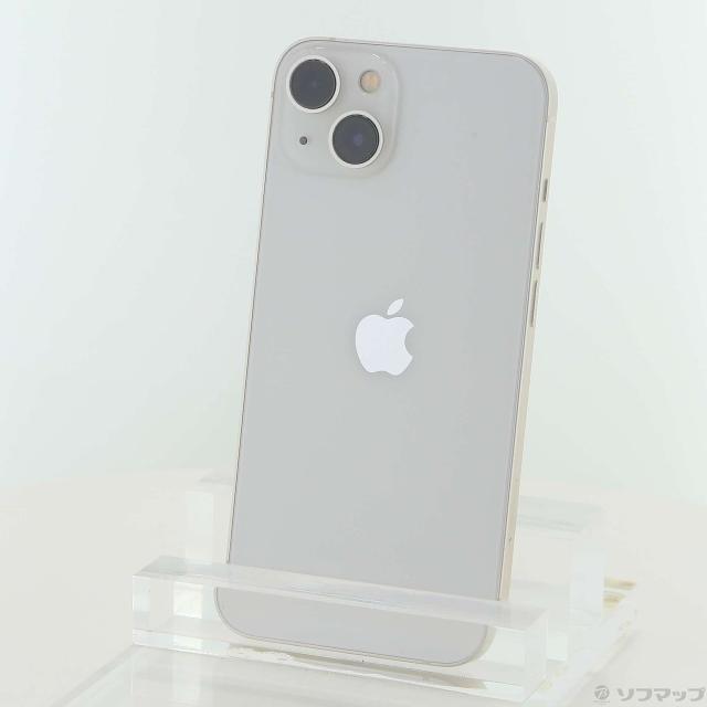 (中古)Apple iPhone13 128GB スターライト MLND3J/A SIMフリー(371-ud)