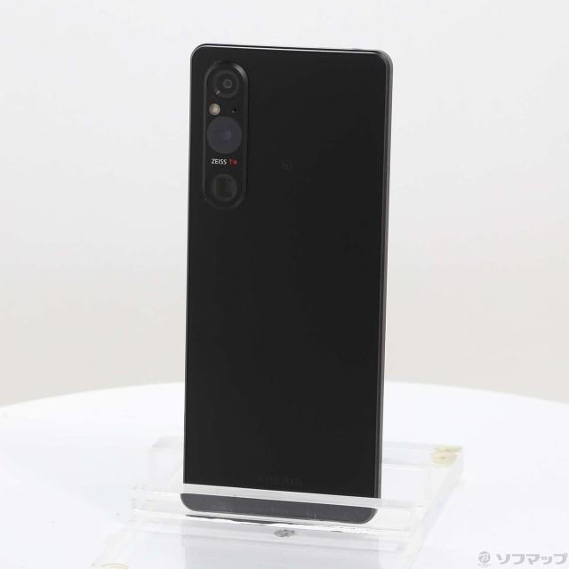 中古)SONY Xperia 1 V 256GB ブラック SOG10 au SIMフリー(196-ud