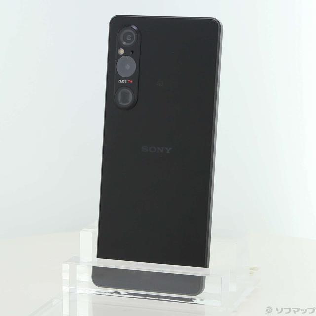 中古)SONY Xperia 1 V 256GB ブラック SOG10 au SIMフリー(349-ud