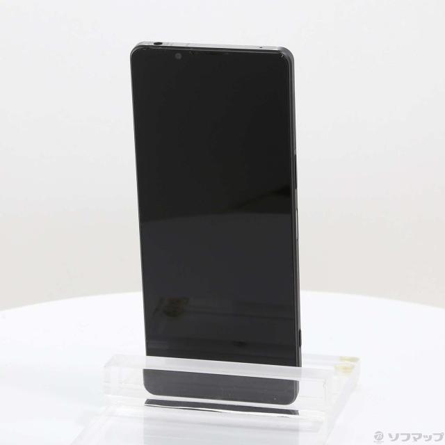 (中古)SONY Xperia 1 V 256GB ブラック SOG10 au SIMフリー(344-ud)