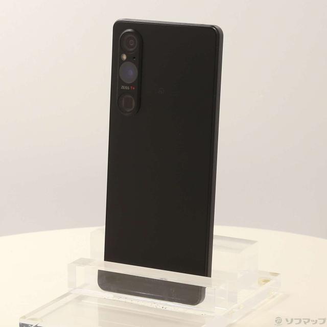 中古)SONY Xperia 1 V 256GB ブラック SOG10 au SIMフリー(349-ud