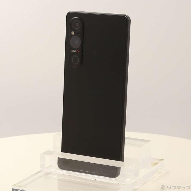中古)SONY Xperia 1 V 256GB ブラック SOG10 au SIMフリー(258-ud