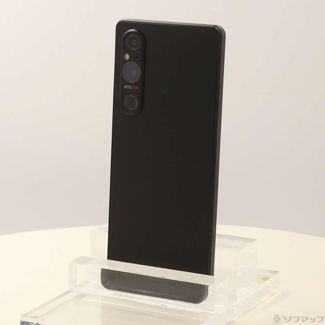 (中古)SONY Xperia 1 V 256GB ブラック SOG10 au SIMフリー(258-ud)