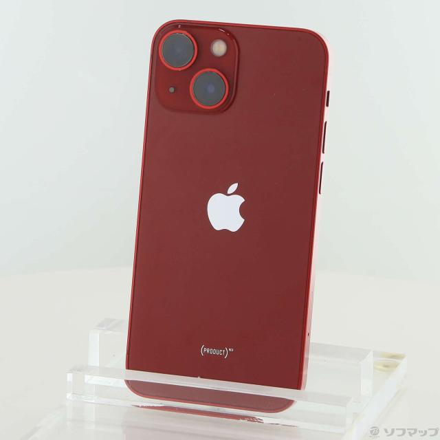 (中古)Apple iPhone13 mini 128GB プロダクトレッド NLJG3J/A SIMフリー(198-ud)