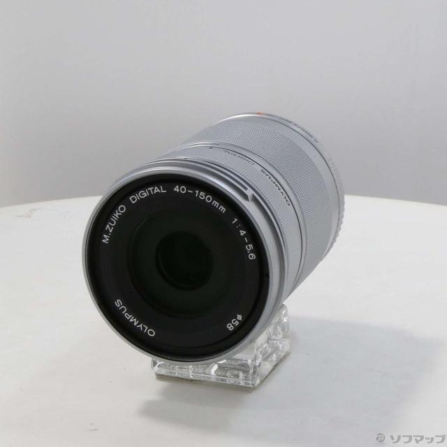 (中古)OLYMPUS M.ZUIKO DIGITAL ED 40-150mm F4.0-5.6R SLV シルバー(196-ud)
