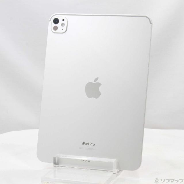 (中古)Apple iPad Pro 11インチ 第5世代 標準ガラス 256GB シルバー 3M773J/A Wi-Fi(348-ud)