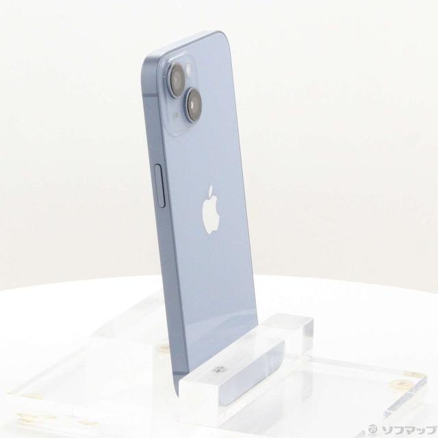 (中古)Apple iPhone14 256GB ブルー MPWN3J/A SIMフリー(269-ud)
