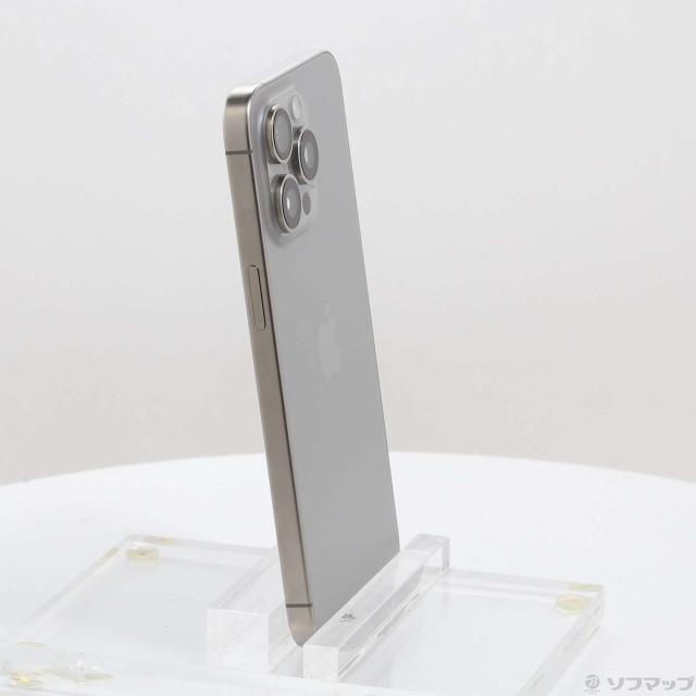 (中古)Apple iPhone15 Pro Max 256GB ナチュラルチタニウム MU6R3J/A SIMフリー(269-ud)