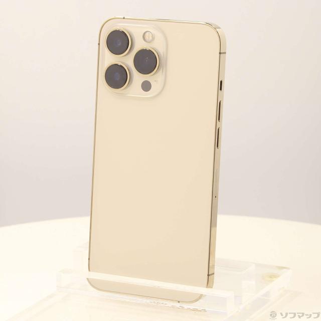 中古)Apple iPhone13 Pro 128GB ゴールド MLUH3J/A SIMフリー 