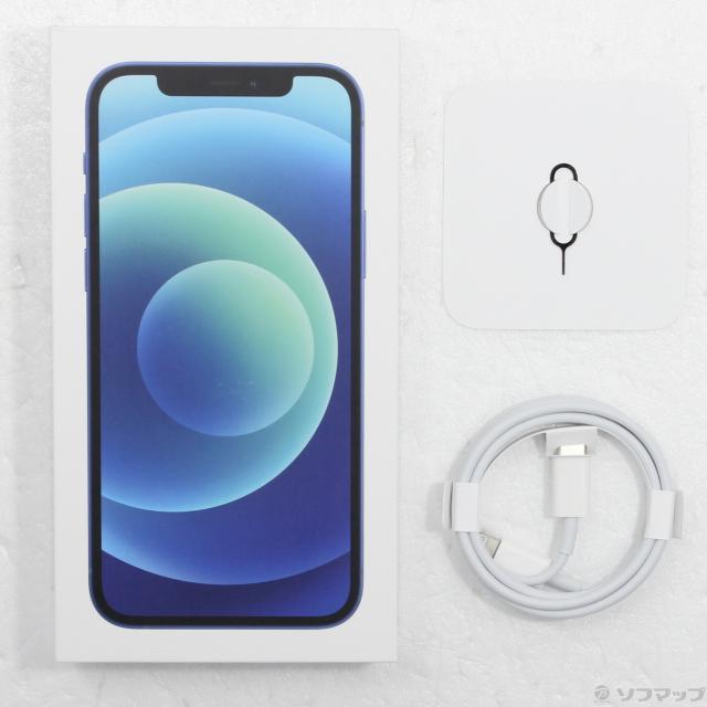 (中古)Apple iPhone12 128GB ブルー MGHX3J/A SIMフリー(368-ud)_4