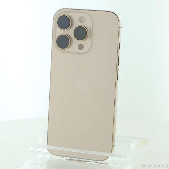 中古)Apple iPhone16 Pro 128GB デザートチタニウム MYMX3J/A SIM