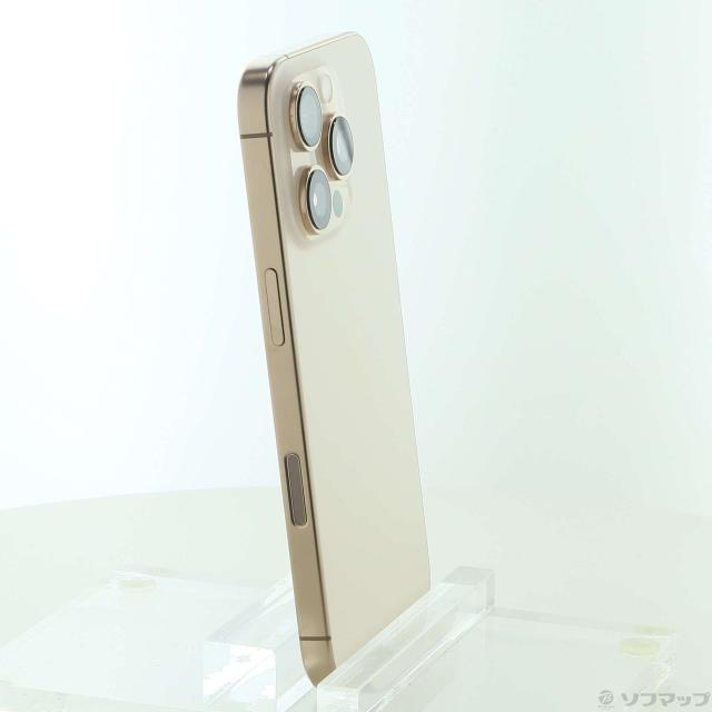 【中古美品】iPhone 16 Pro 128GB 96% デザートチタニウム Apple】【未使用品】アップル『iPhone 16 Pro / 128GB / SIMフリー